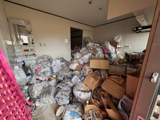 お片付け24時で対応したゴミ回収の事例