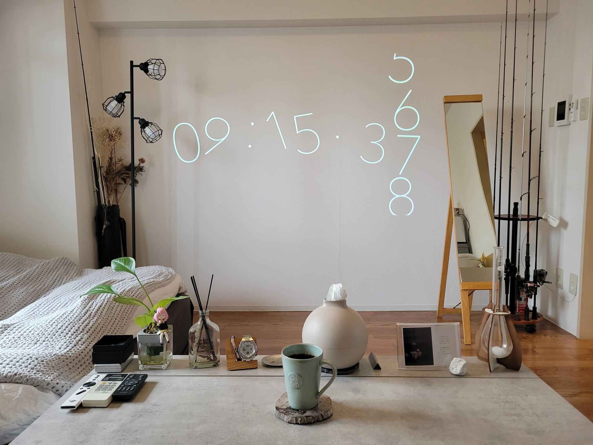 ADHDをもつ人が住む片付いた家