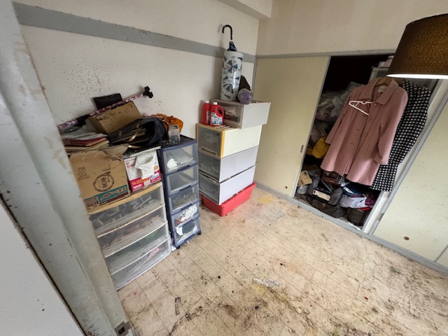 千葉県船橋市 ゴミが一掃されて綺麗になった部屋