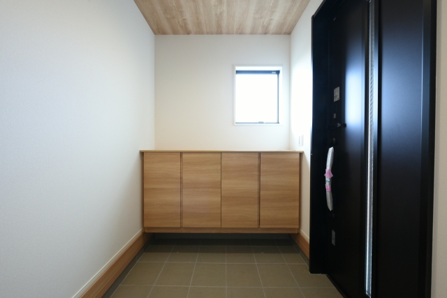 美しく片付いた玄関