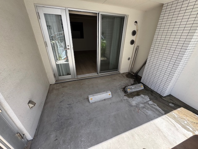 神奈川県川崎市麻生区 自転車が運び出された駐輪場